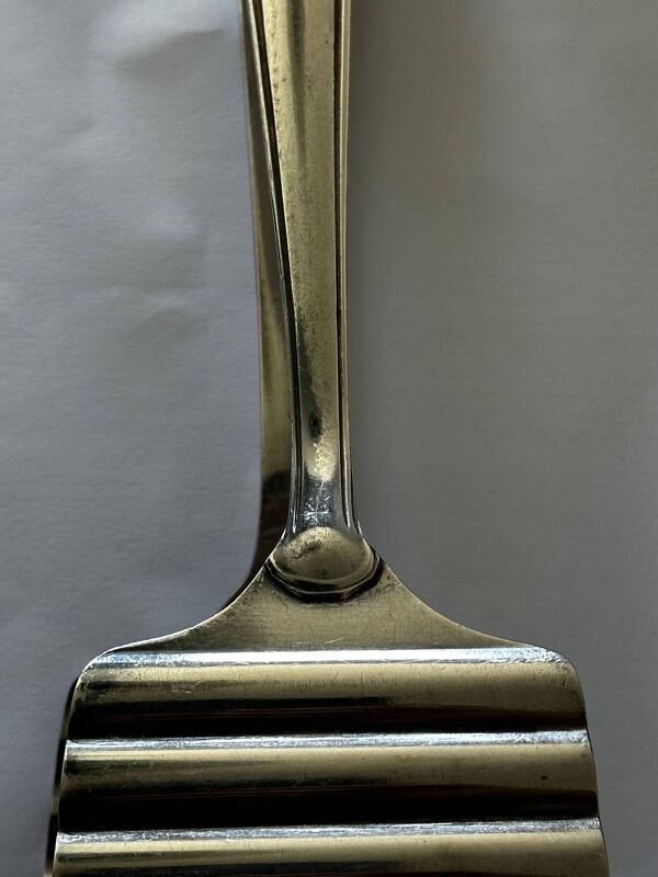 Pince à asperges en argent 1930