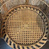 Emmanuelle rattan armchair 1970