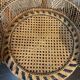 Fauteuil emmanuelle en rotin 1970