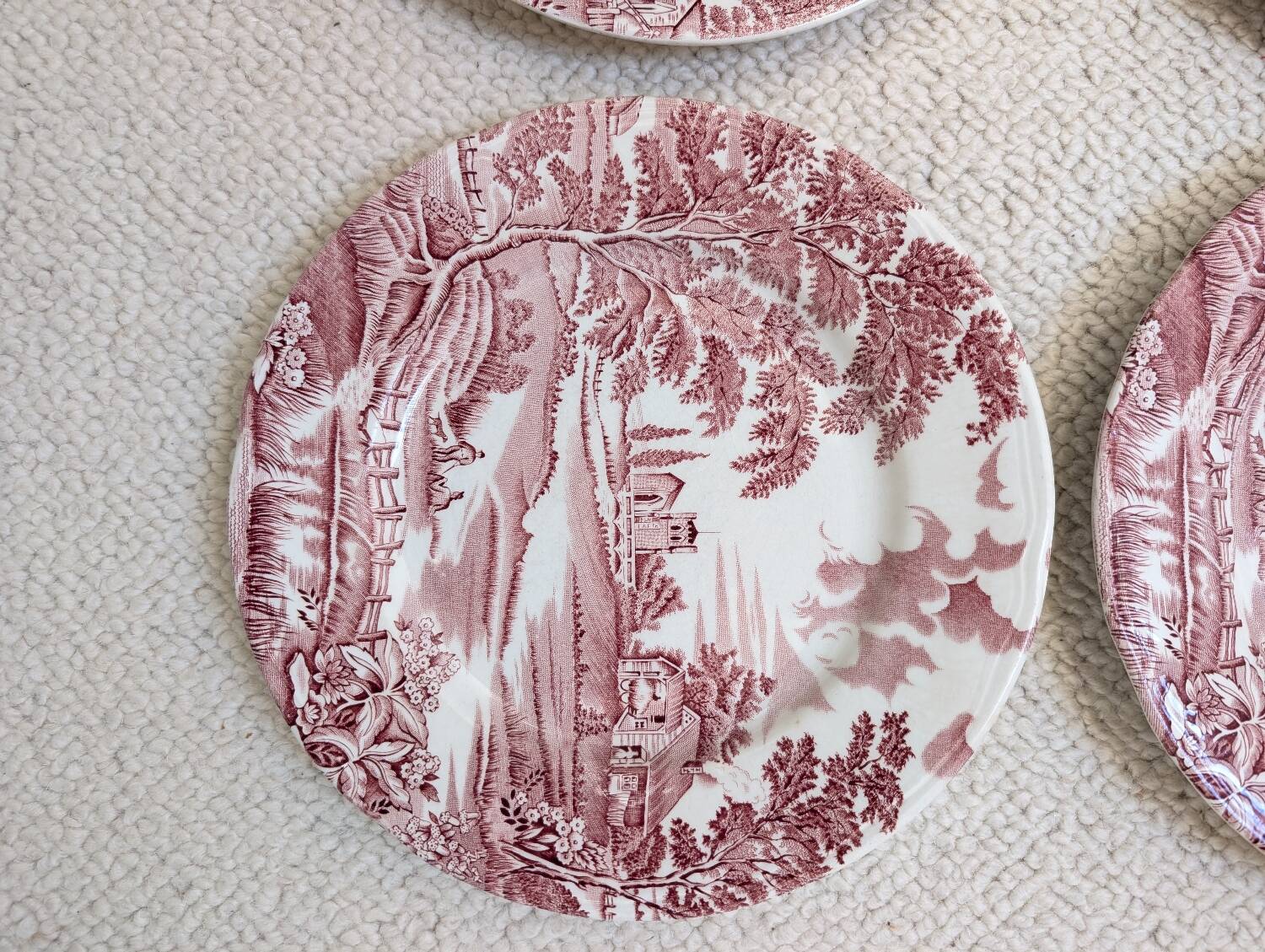 English style flat plates
