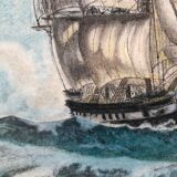 Pastel et crayon sur papier par Stewart 1975
