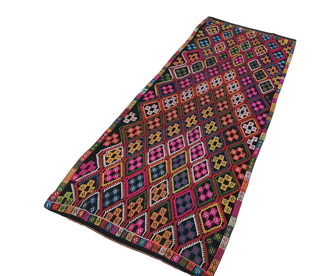 Decorative Vintage Tribal Runner Rug
