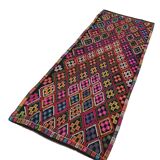 Decorative Vintage Tribal Runner Rug