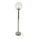 Vintage chrome and glass floor lamp, 1970s