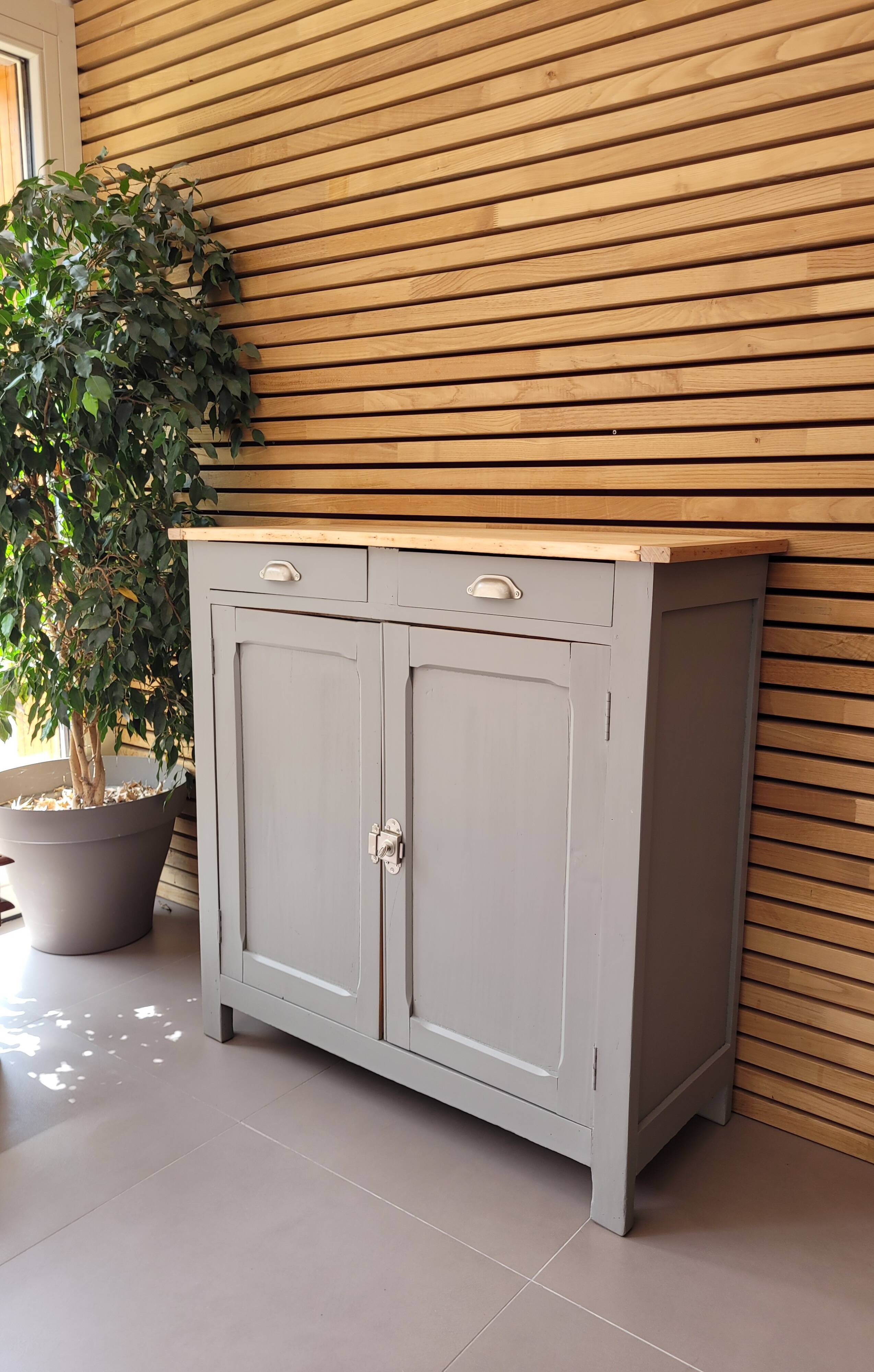 Vintage Parisian sideboard