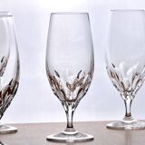 6 grands verres en cristal Royal