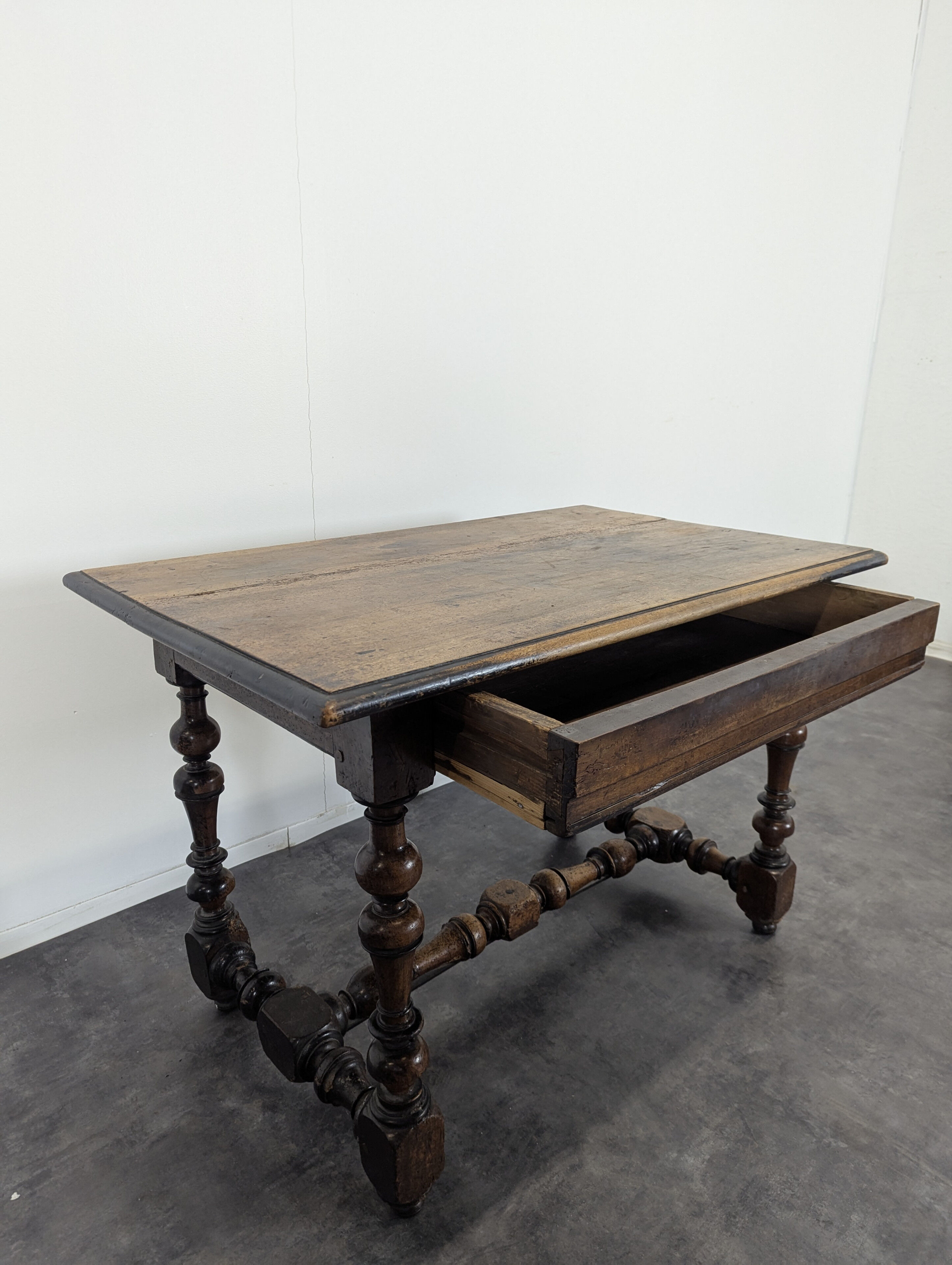 Louis XIII period walnut table