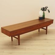 Teak lowboard, Danish design, 1960s, made in Denmark