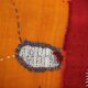 Handwoven Textile Wall Hanging, Vintage Wall Rug, 106x156 Cm