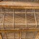 Cabinet library secretary wicker rattan year 60/70