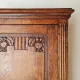 Antique carved wooden bonnetière – Art Deco / Art Nouveau style
