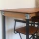 Bureau des années 60/70 et sa chaise
