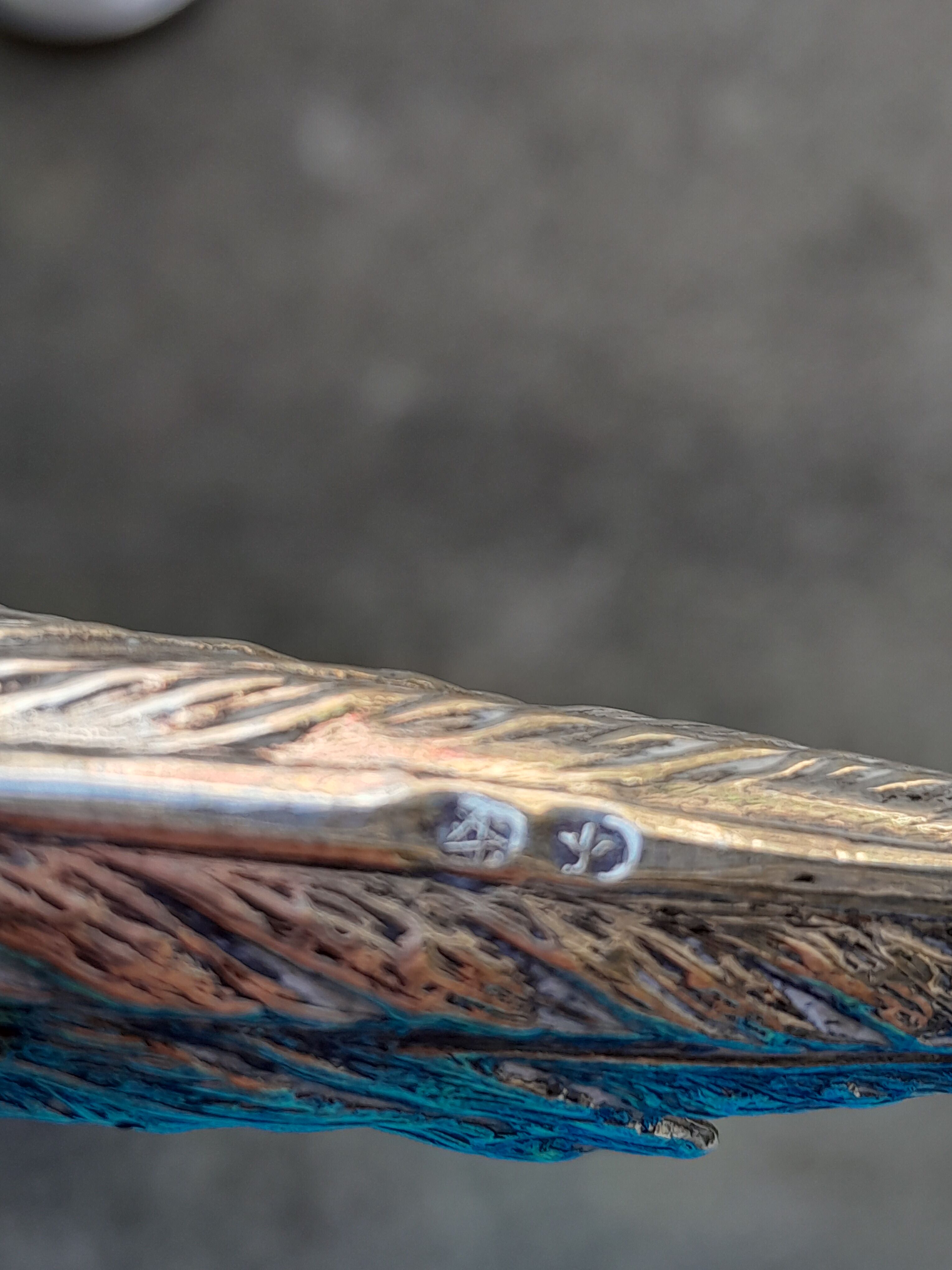 Two silver pheasants