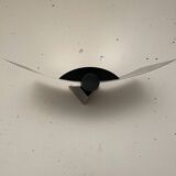 Bernard Justin wing wall lights, Lumière glass 1980