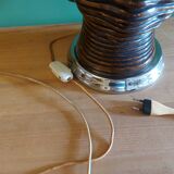 Vintage ceramic lamp of the years 70's luxor