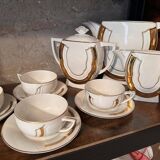 Service à thé ancien en porcelaine – estampillé jmporte de tchecoslovaquie