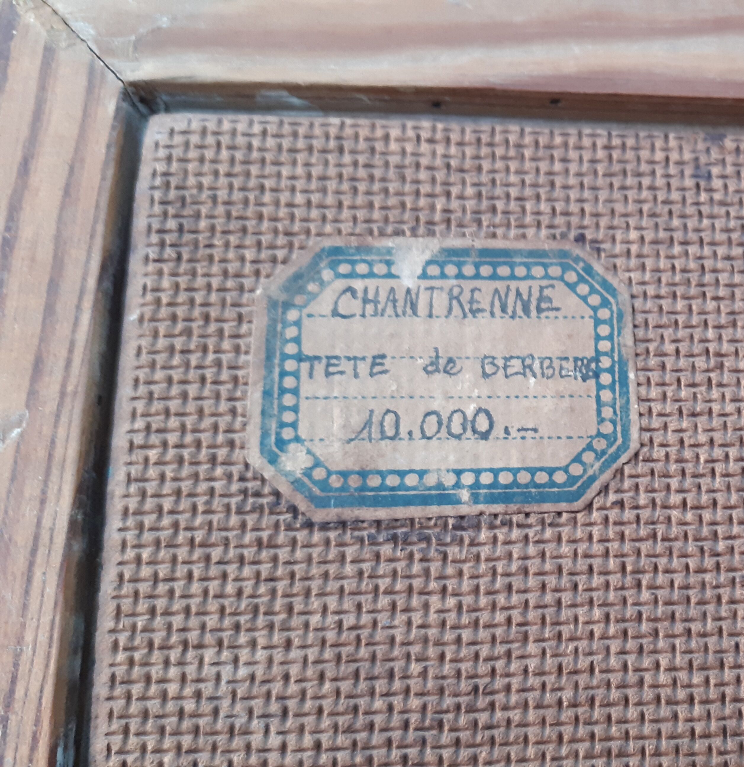 Berber head by J.Chantrenne