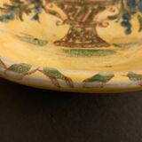 Cazaux Biarritz ceramic yellow and blue bowl