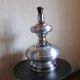 Lampe de salon, Haute, aluminium et inox