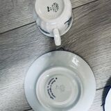 Set café bleu