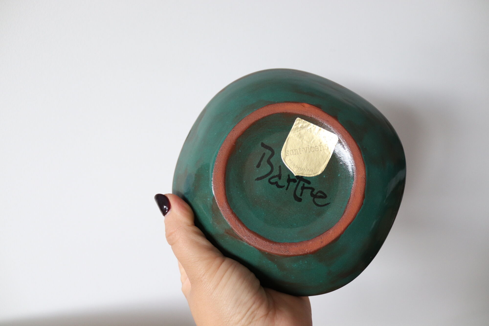 Ceramic cup Jacqueline Bartre Sant Vicens, 60s
