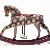Antique Rocking Horse, 1940s, Czechoslovakia