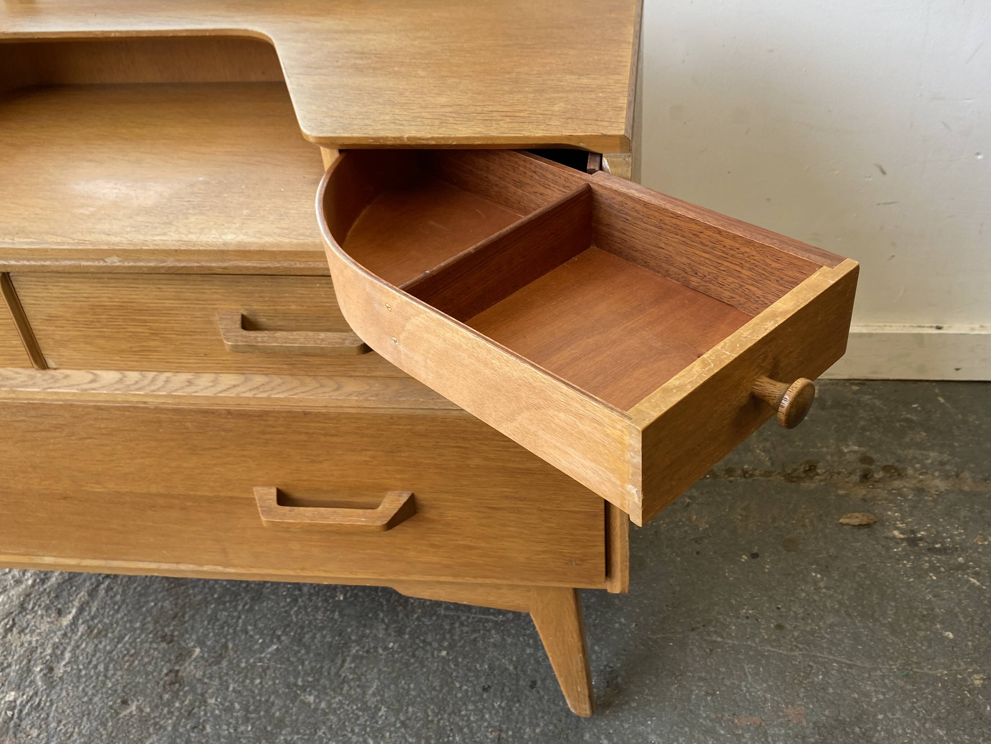Mid-Century 1950s oak dressing table by E. Gomme / G Plan
