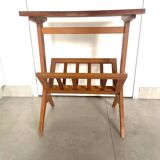 Small side table magazine holder 1950