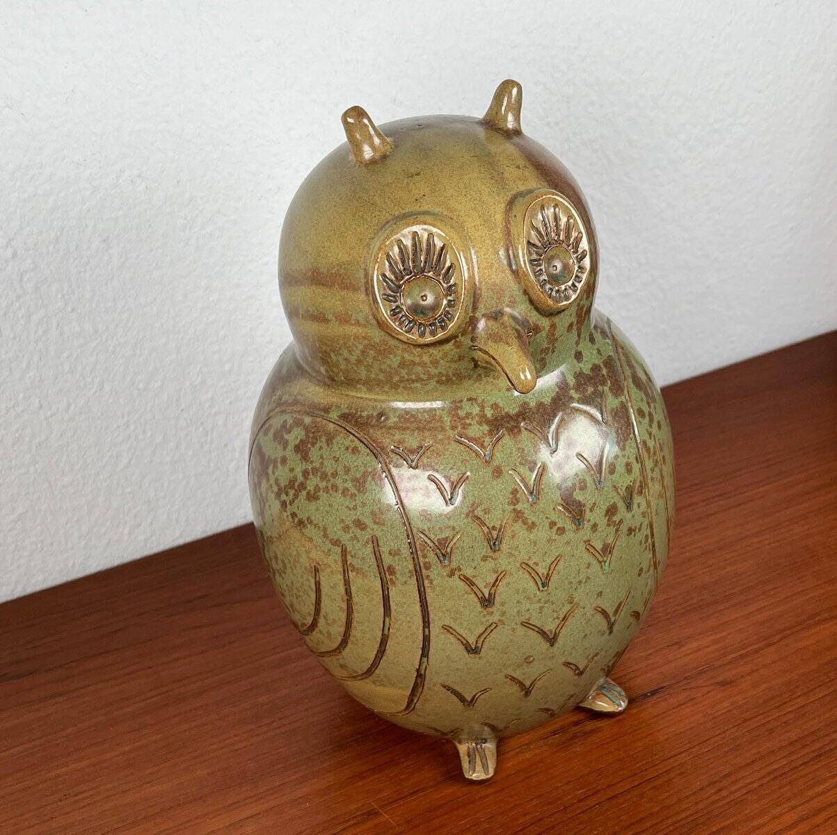 Hibou Meike Falck Nicolaisen, , années 1960, céramique