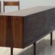 Buffet long McIntosh en palissandre.