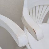 Set of 3 bentwood restaurant bar stools bistro