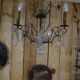 Chandelier with tassels