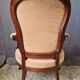Mahogany armchair