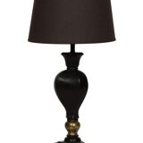 Lacquered wood lamp style Napoleon III