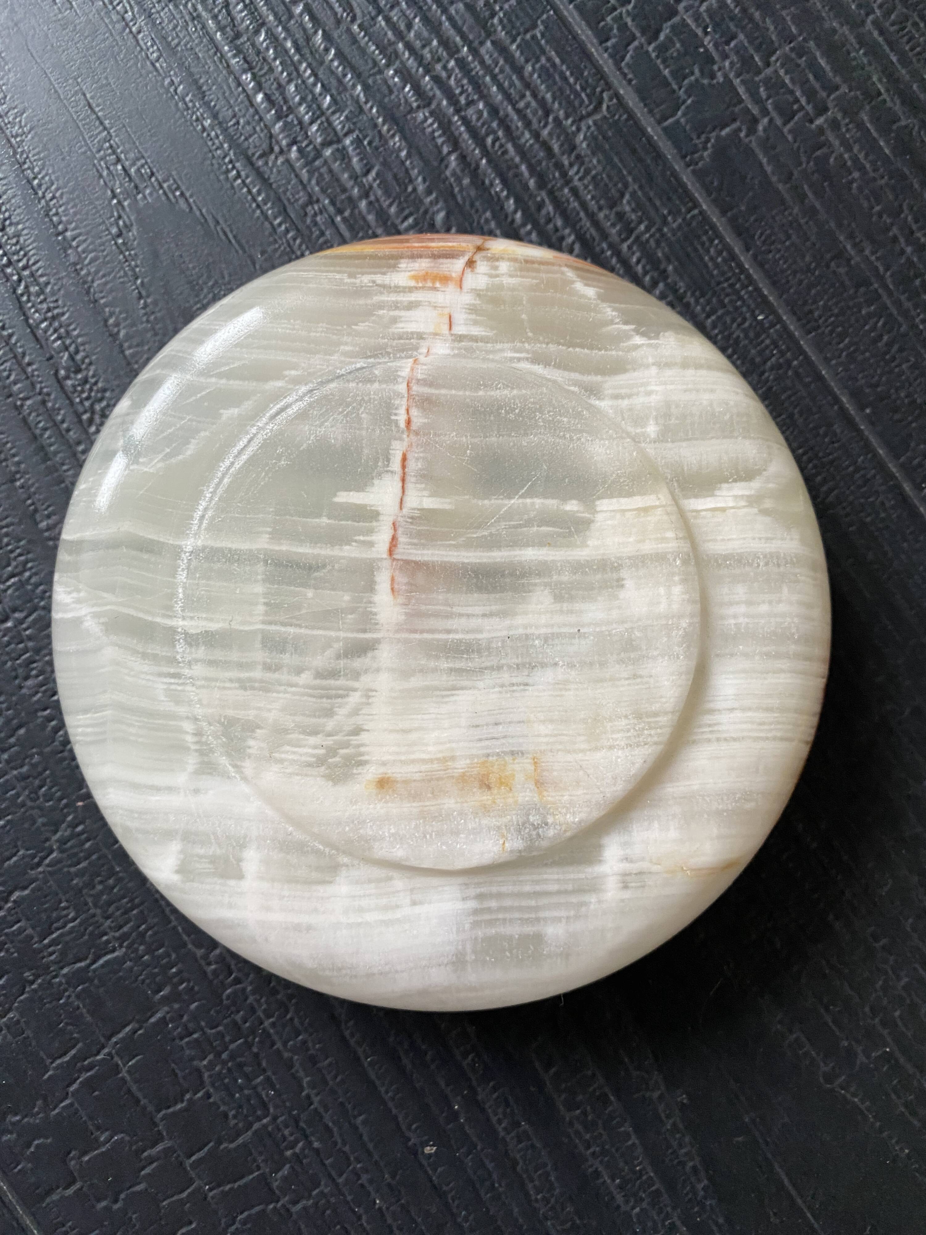 Vintage onyx ashtray