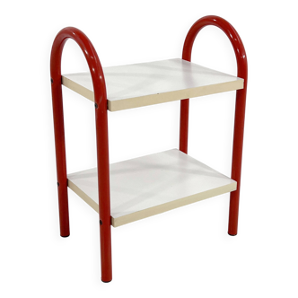 Coral tubular side table, 1980