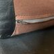 Black leather relax armchair from the 70s