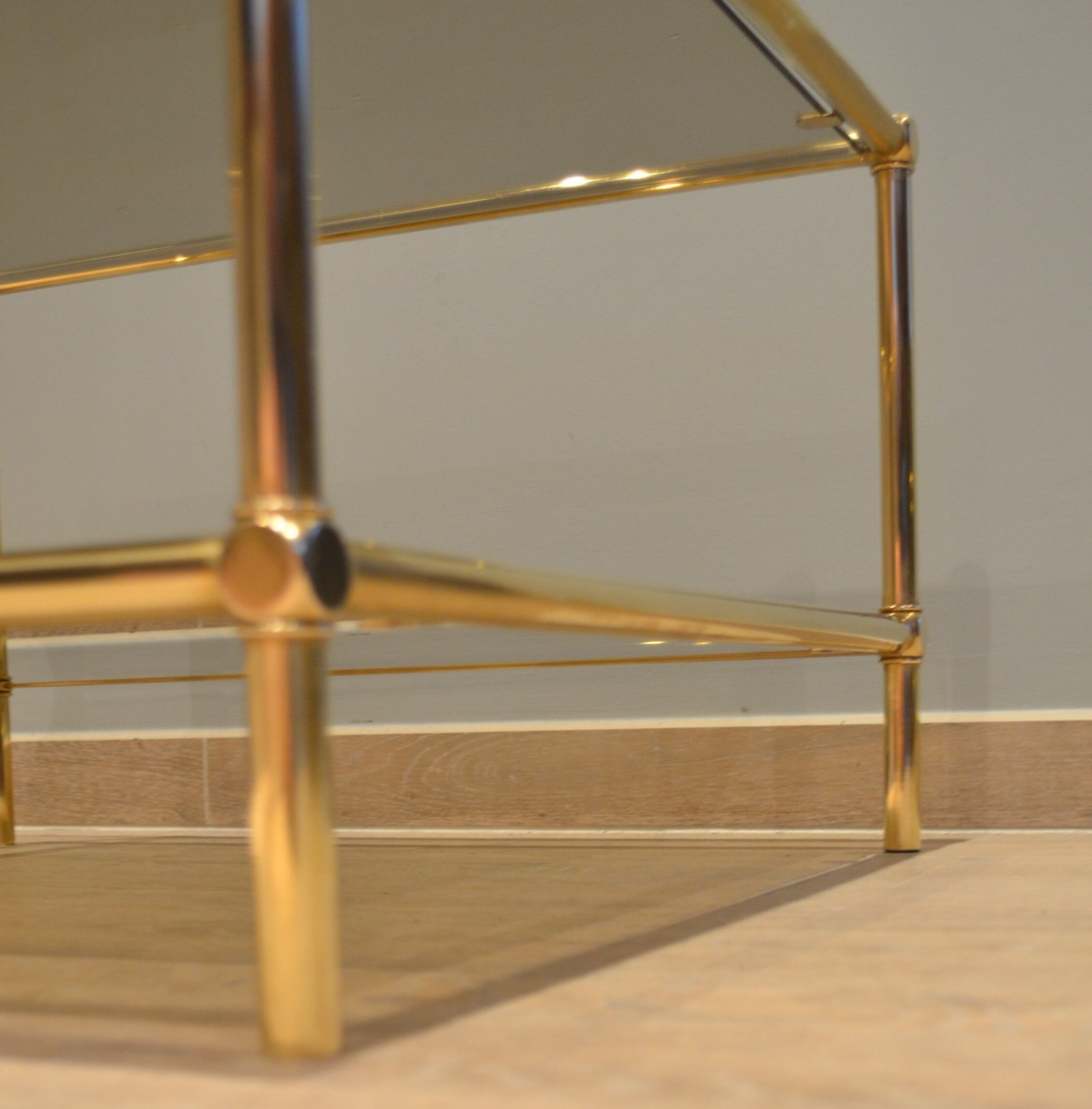 1970 Hollywood regency coffee table