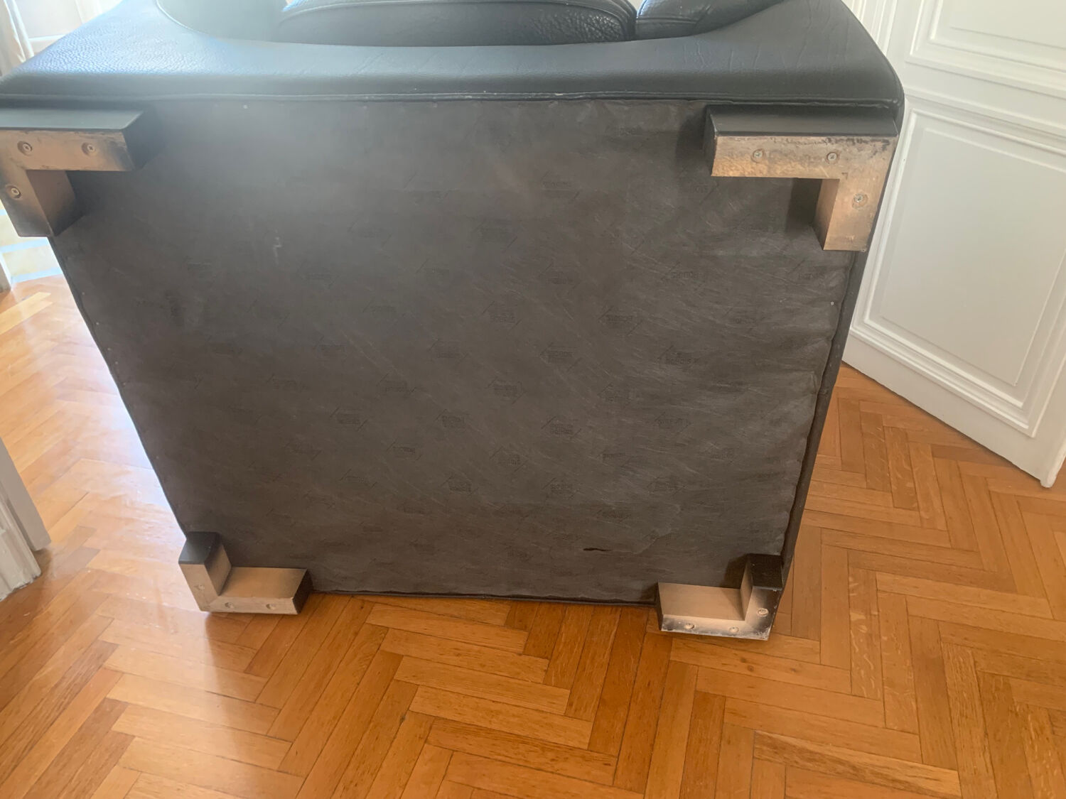 Roche Bobois leather armchair