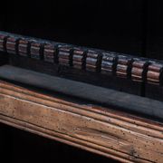 Primitive Folk Art Shelving Cupboard, France, 19th Century