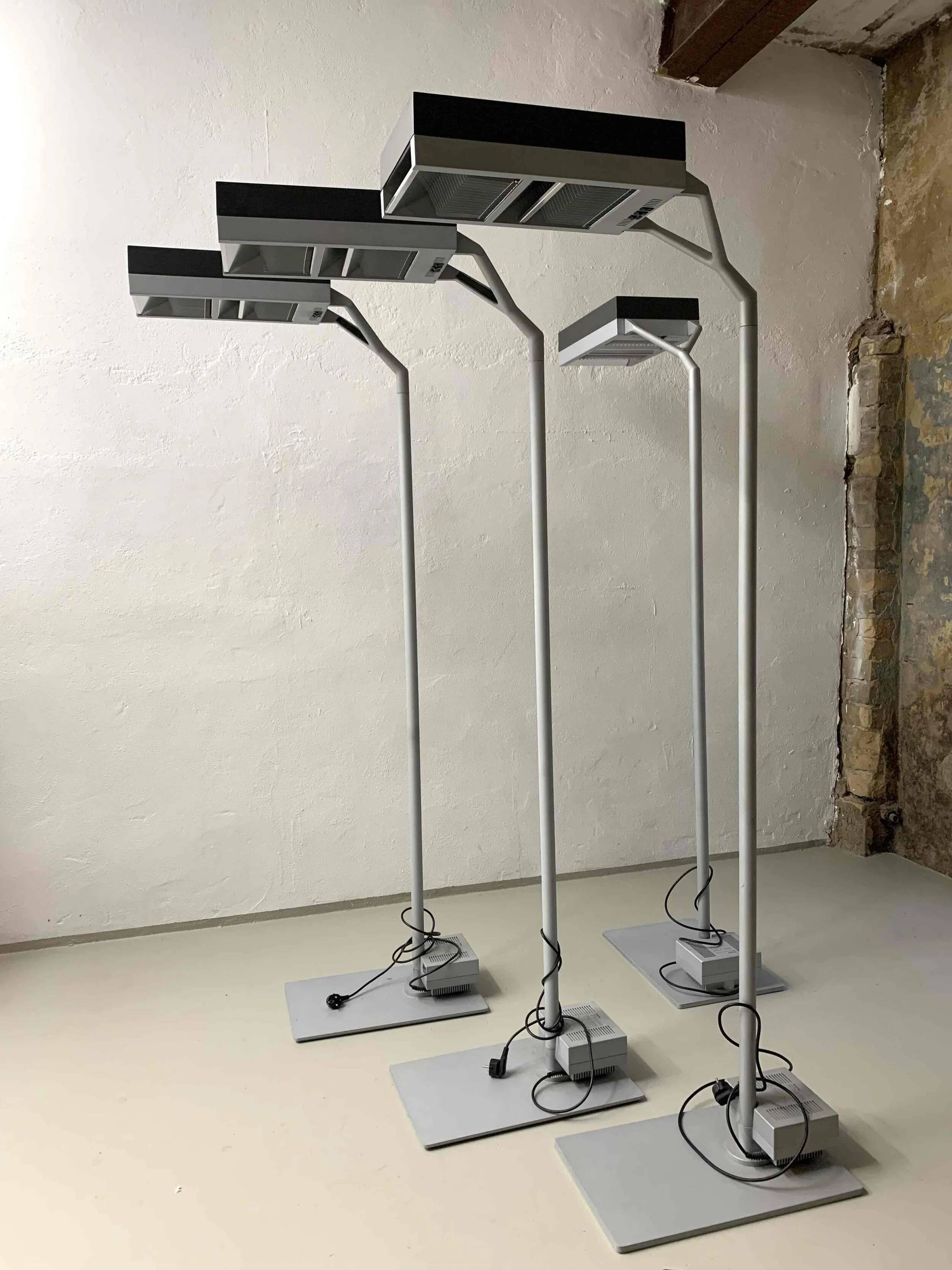 Large metal lamp by Glen Oliver Löw and Antonio Citterio from Ansorg | 1990s