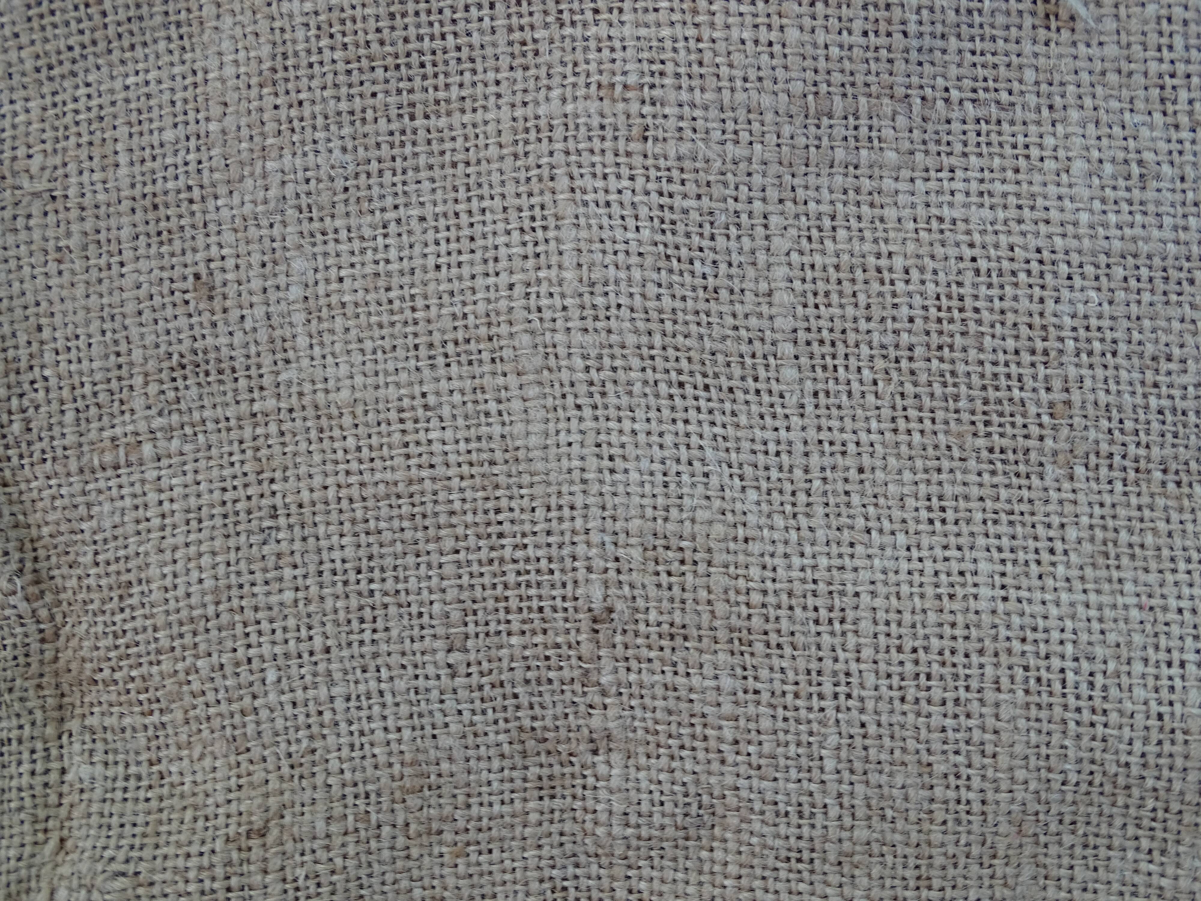 Burlap bag, train décor for the company ZPC