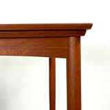 1960s Danish Rectangular Teak Extendable Dining Table