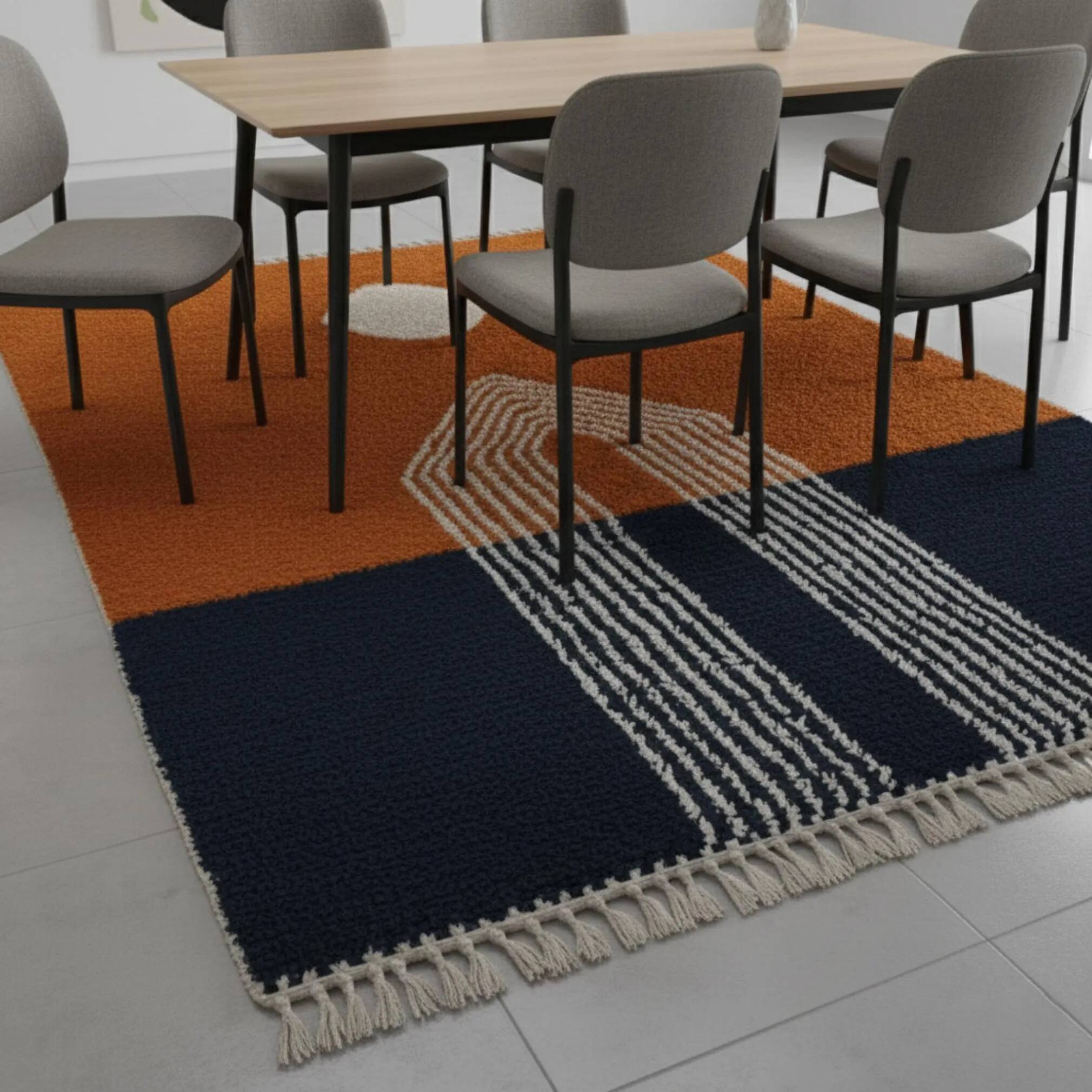 Berber carpet in natural wool 3x2 m