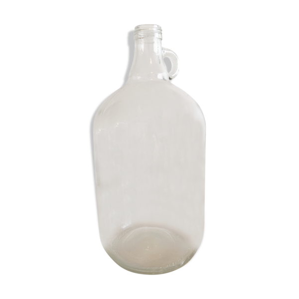 Dame Jeanne en verre transparente vintage
