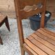 Vintage wooden chairs from the 60s
