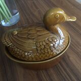 Ceramic duck terrine