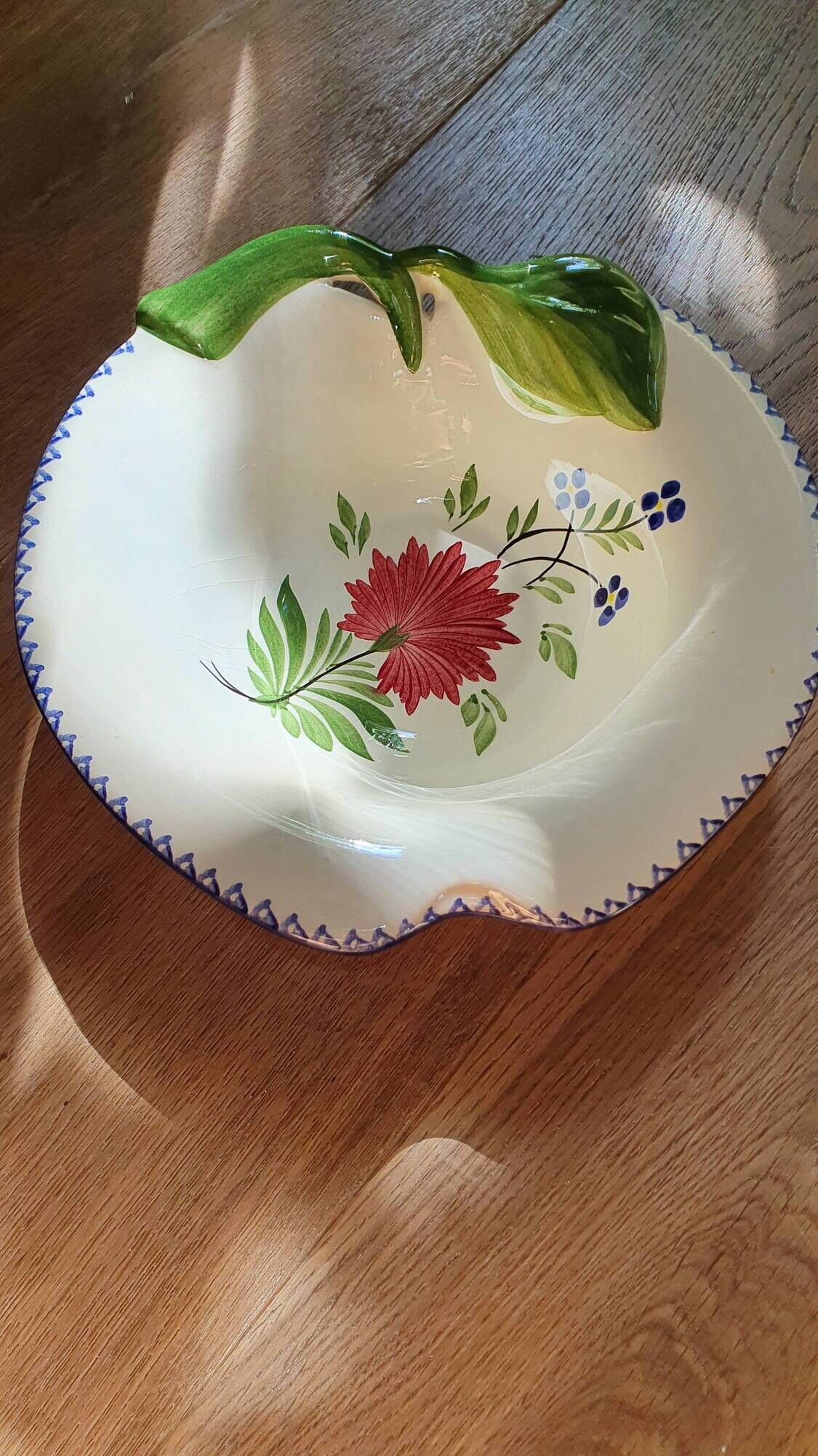 Ceramic decoration plate Pomme Charolles