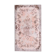 Tapis turc vintage en laine et coton rose noué à la main