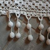 Vintage crochet curtain